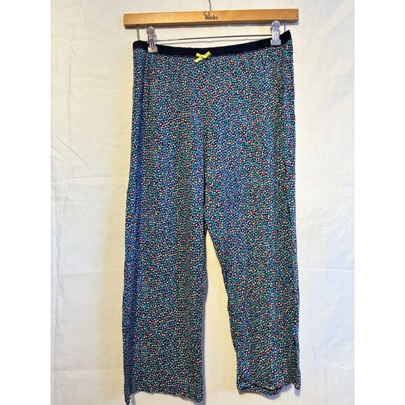 Kensie Pajama Pants Womens L Heart Print Lounge Sleep Elastic Waist - Picture 3 of 10